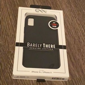 Casemate Barely There Leather case for iPhone XS